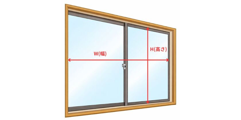 お役立ち情報：内窓＆窓のの採寸方法_図1